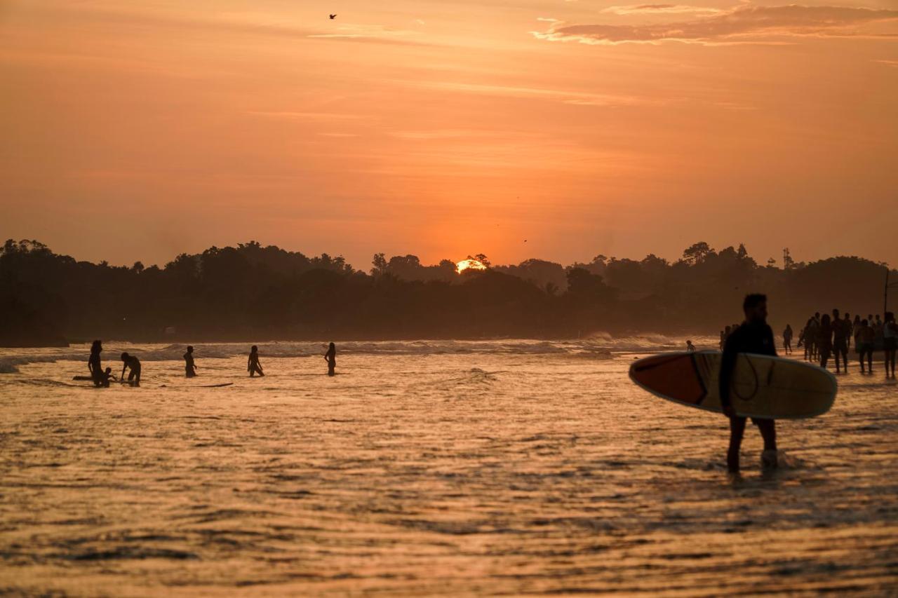 Lucky'S Surf Camp Bed and Breakfast Weligama Exteriör bild
